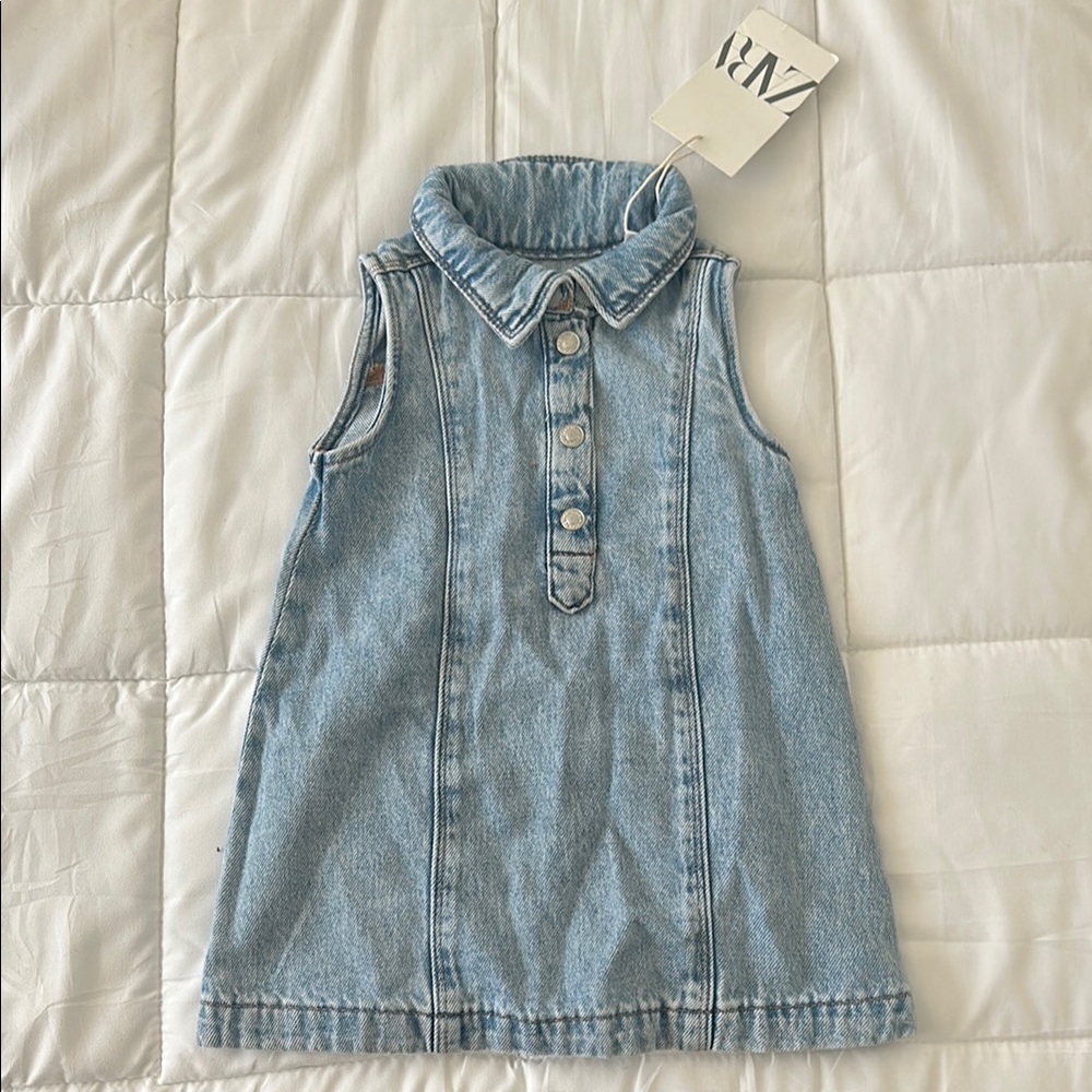 Denim Sleeveless Dress